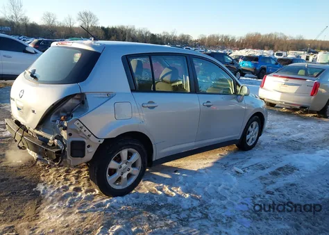 2008 Nissan Versa 1.8Sl from USA, damaged, VIN 3N1BC13E38L357848